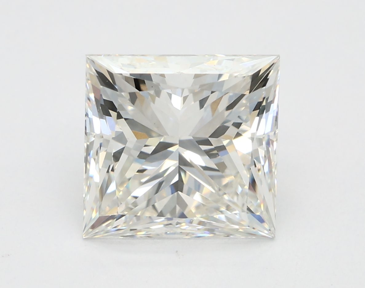 3.22 ct. princess Lab Grown Diamond front image