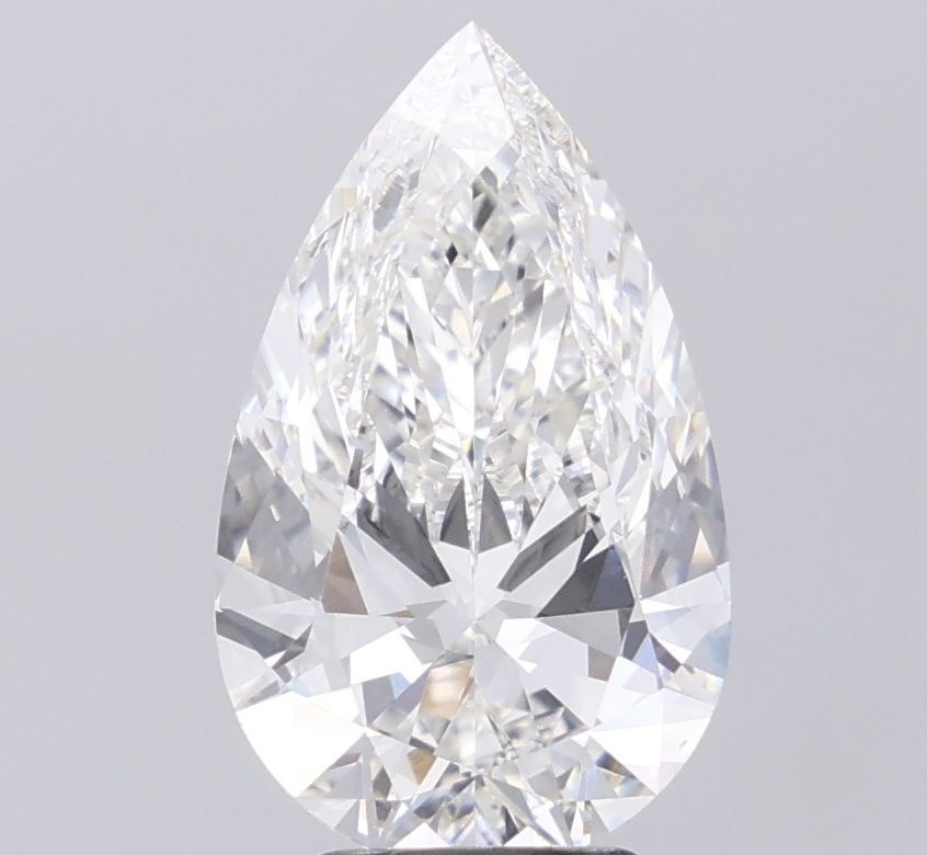 4.02 ct. pear Lab Grown Diamond front image