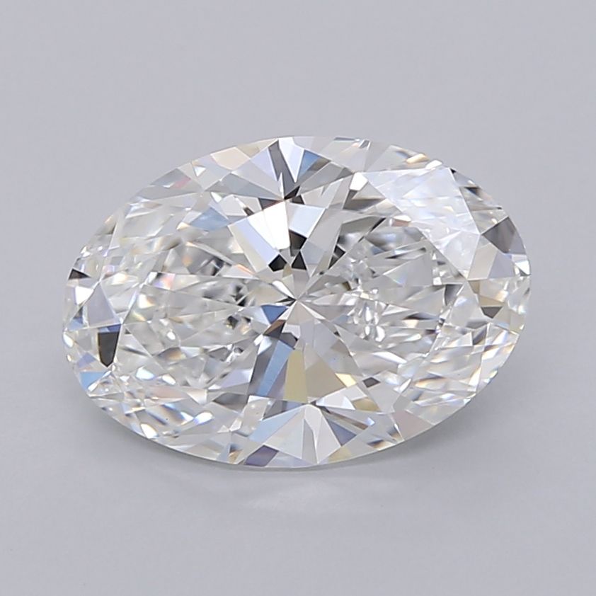 3.02 ct. oval Lab Grown Diamond front image