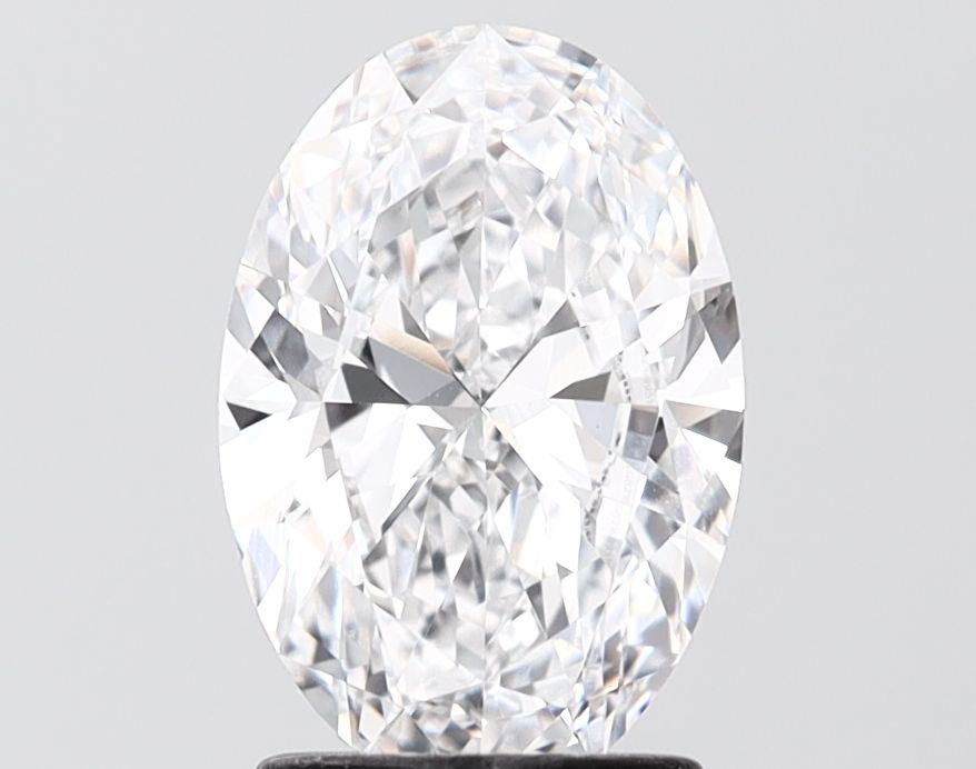 2.01 ct. oval Lab Grown Diamond front image