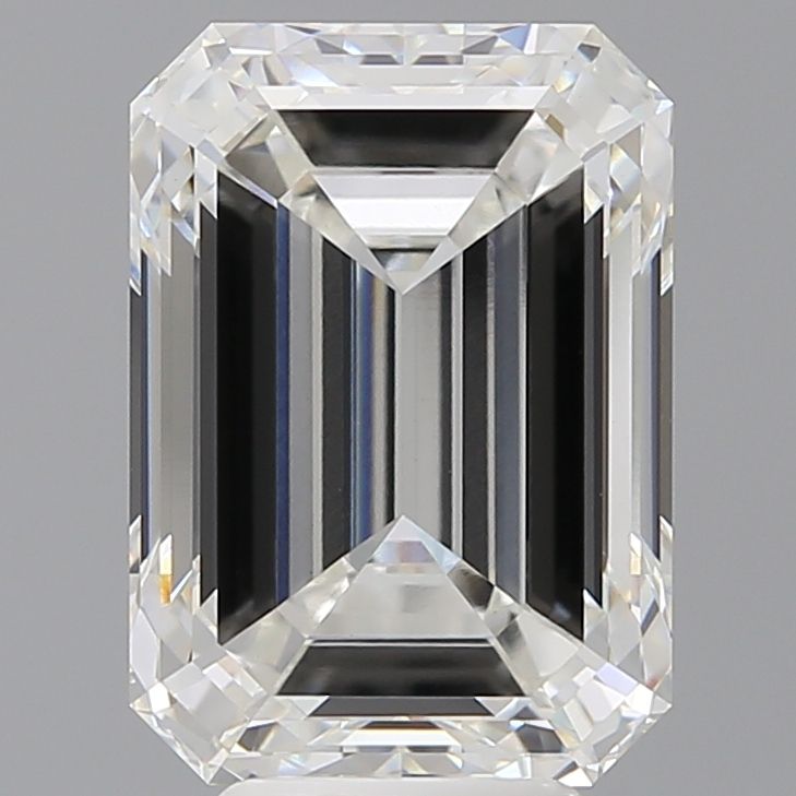6.59 ct. emerald Lab Grown Diamond front image