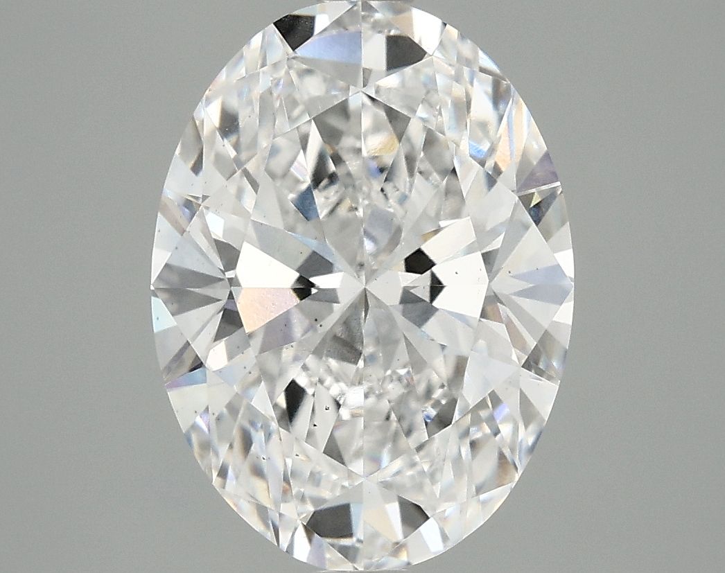 3.78 ct. oval Lab Grown Diamond front image