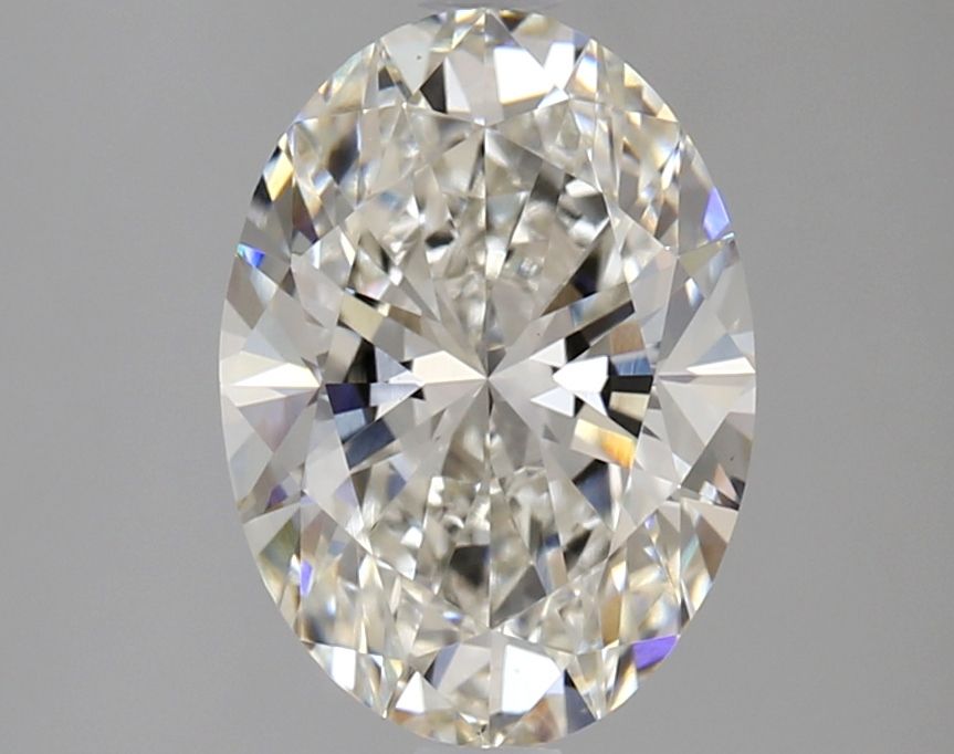 2.57 ct. oval Lab Grown Diamond front image