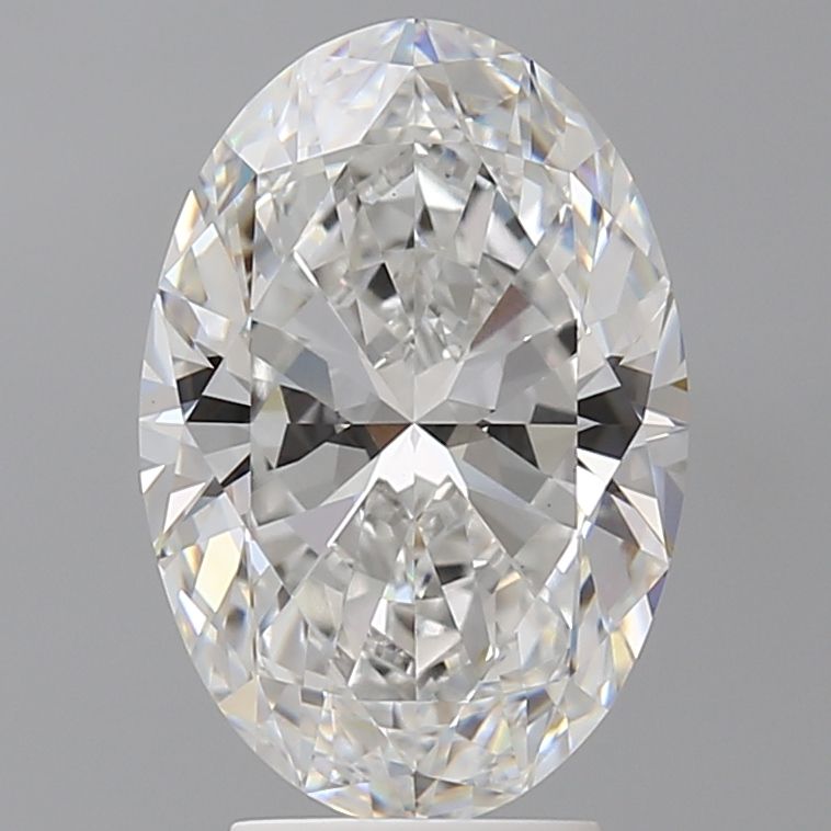 4.04 ct. oval Lab Grown Diamond front image