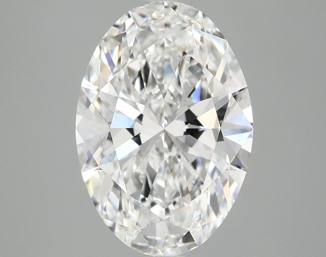 3.92 ct. oval Lab Grown Diamond front image