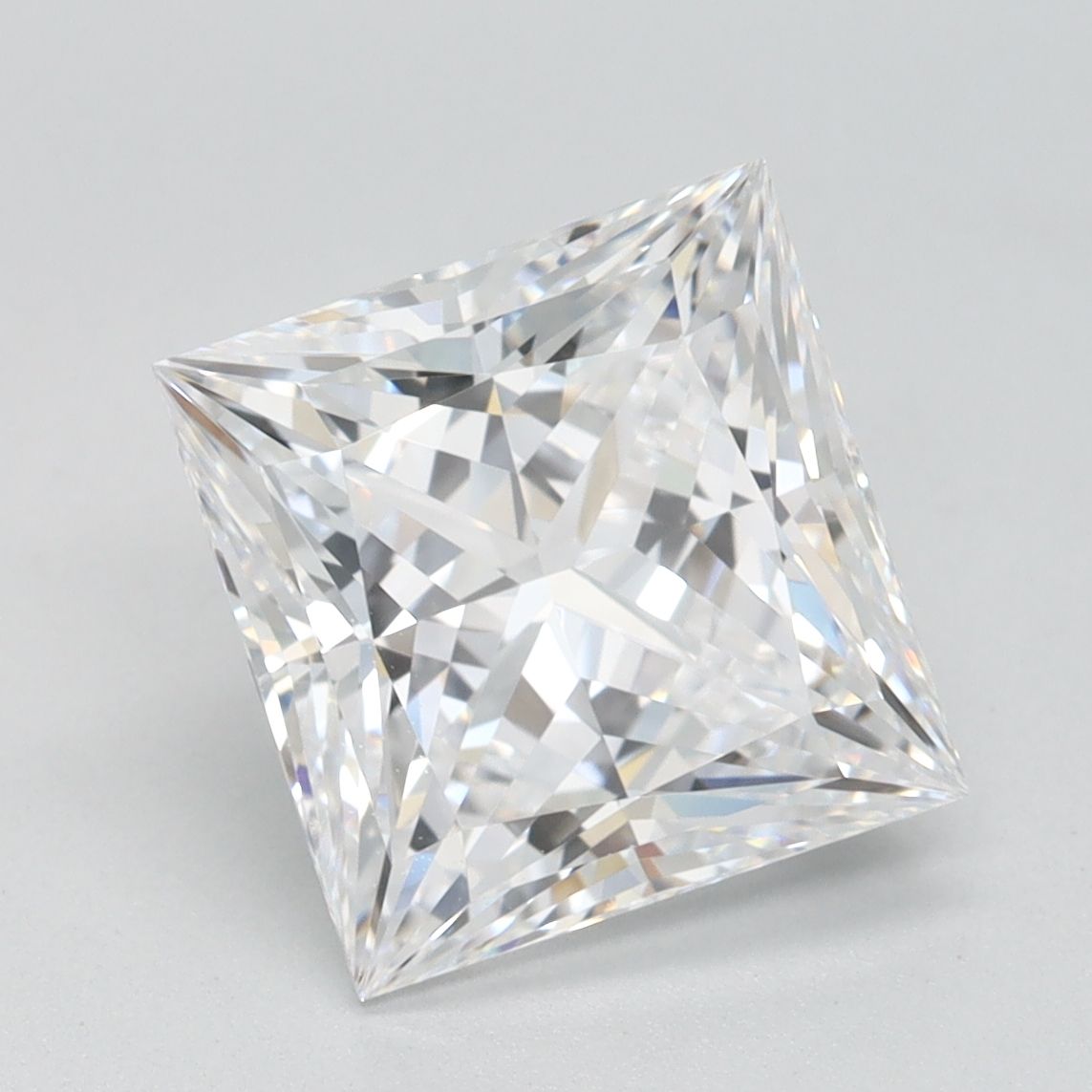 3.04 ct. princess Lab Grown Diamond front image