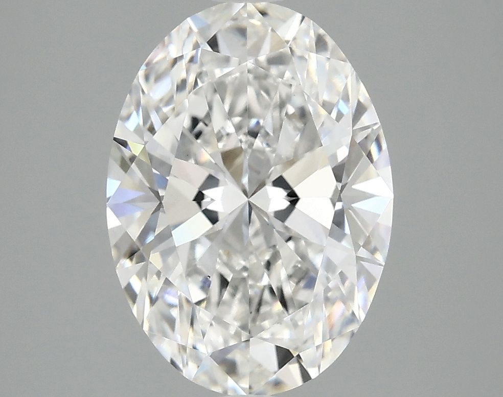 3.08 ct. oval Lab Grown Diamond front image
