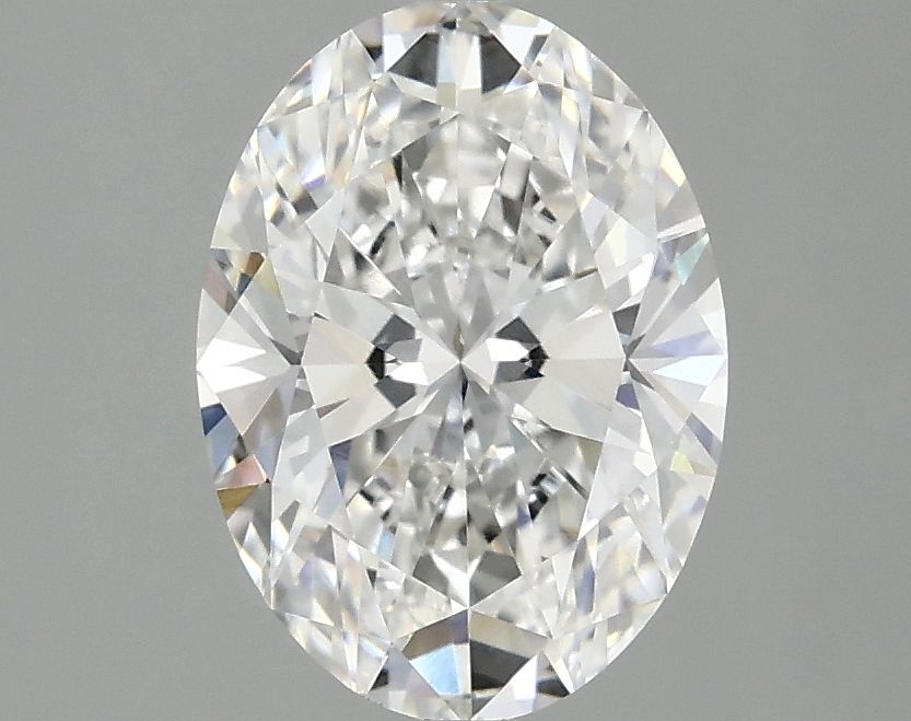 2.06 ct. oval Lab Grown Diamond front image