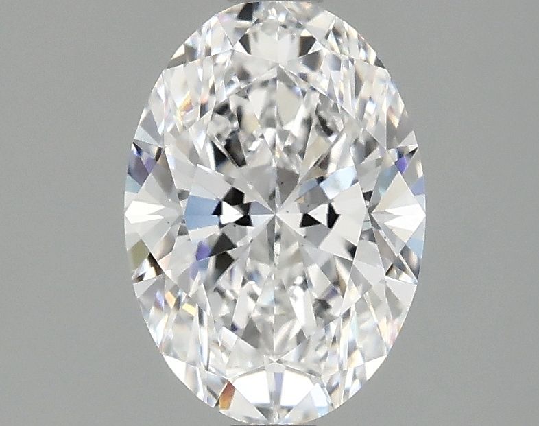1.56 ct. oval Lab Grown Diamond front image