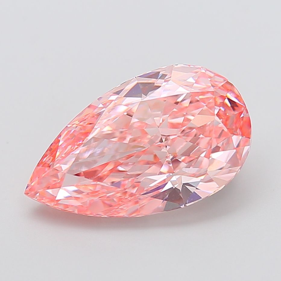 7.07 ct. pear Lab Grown Diamond front image