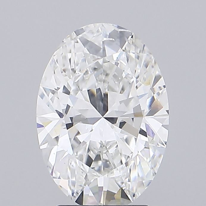 3.37 ct. oval Lab Grown Diamond front image