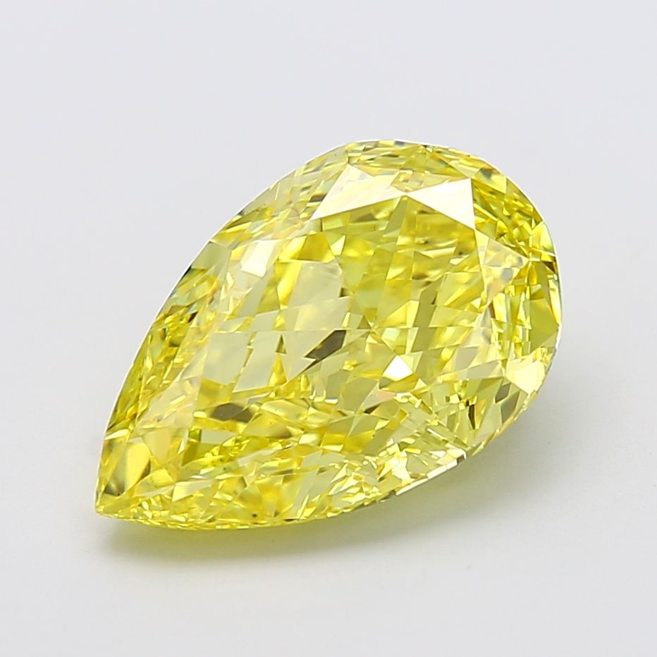 7.55 ct. pear Lab Grown Diamond front image