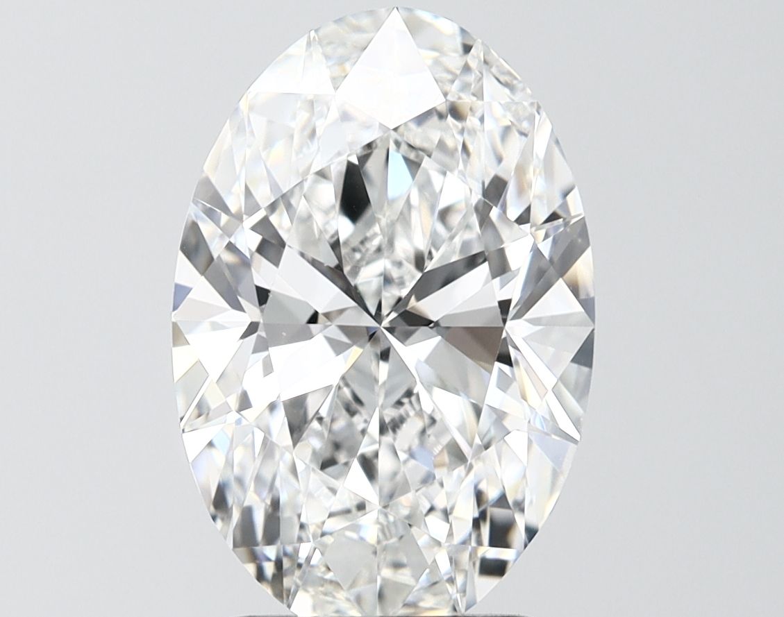 4.05 ct. oval Lab Grown Diamond front image