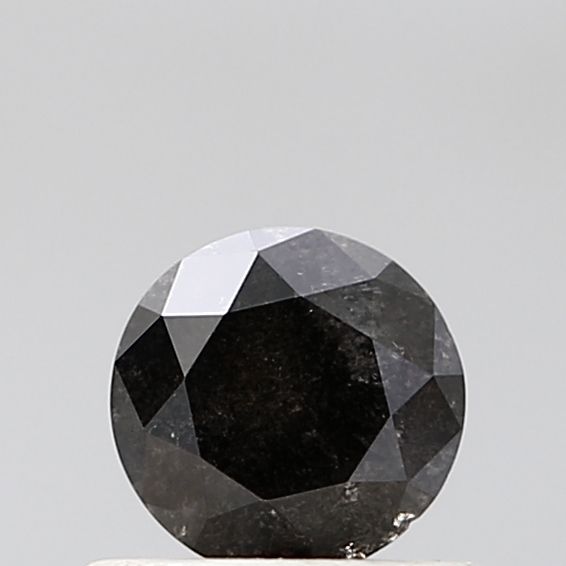0.55 Carat Round Diamond Salt and Pepper VVS1