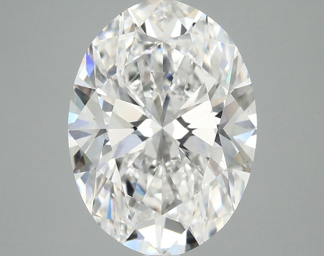 4.06 ct. oval Lab Grown Diamond front image