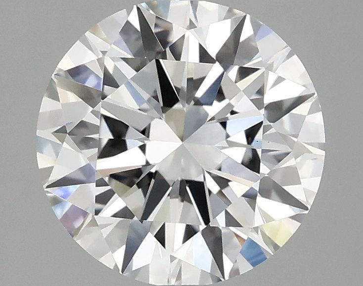 2.50 ct. round Lab Grown Diamond front image