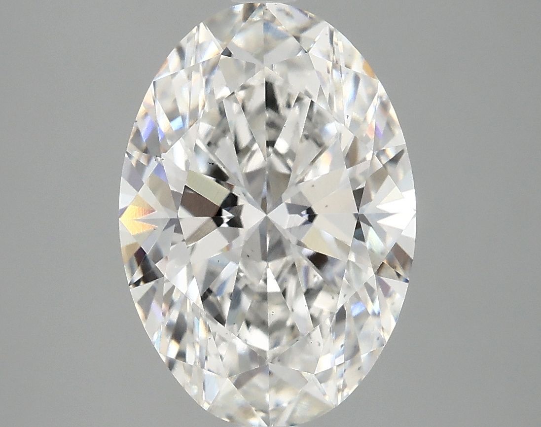 3.86 ct. oval Lab Grown Diamond front image