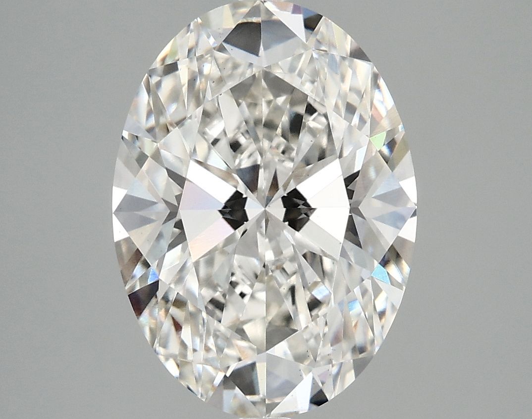 4.08 ct. oval Lab Grown Diamond front image
