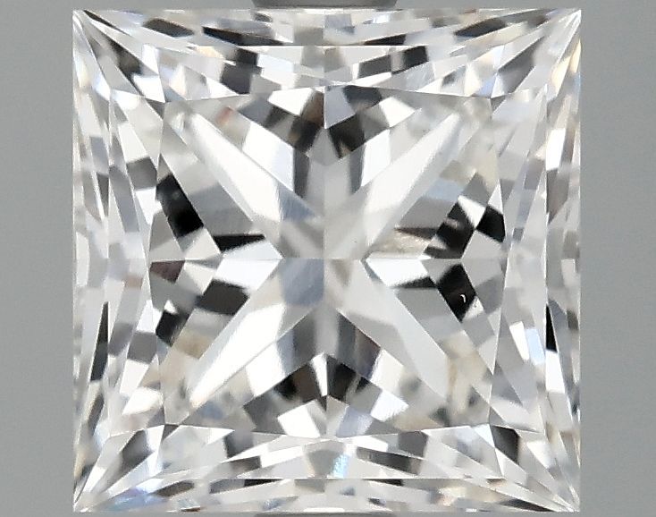 2.10 ct. princess Lab Grown Diamond front image