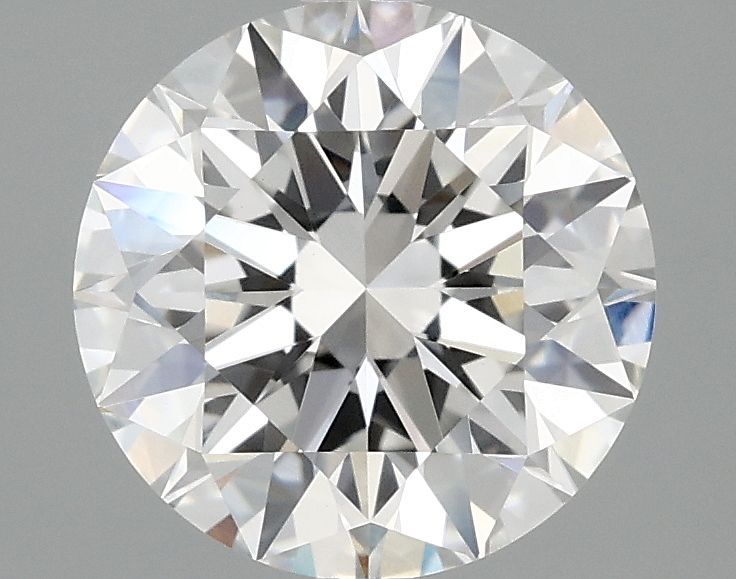 2.45 ct. round Lab Grown Diamond front image