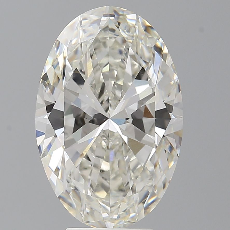 6.02 ct. oval Lab Grown Diamond front image