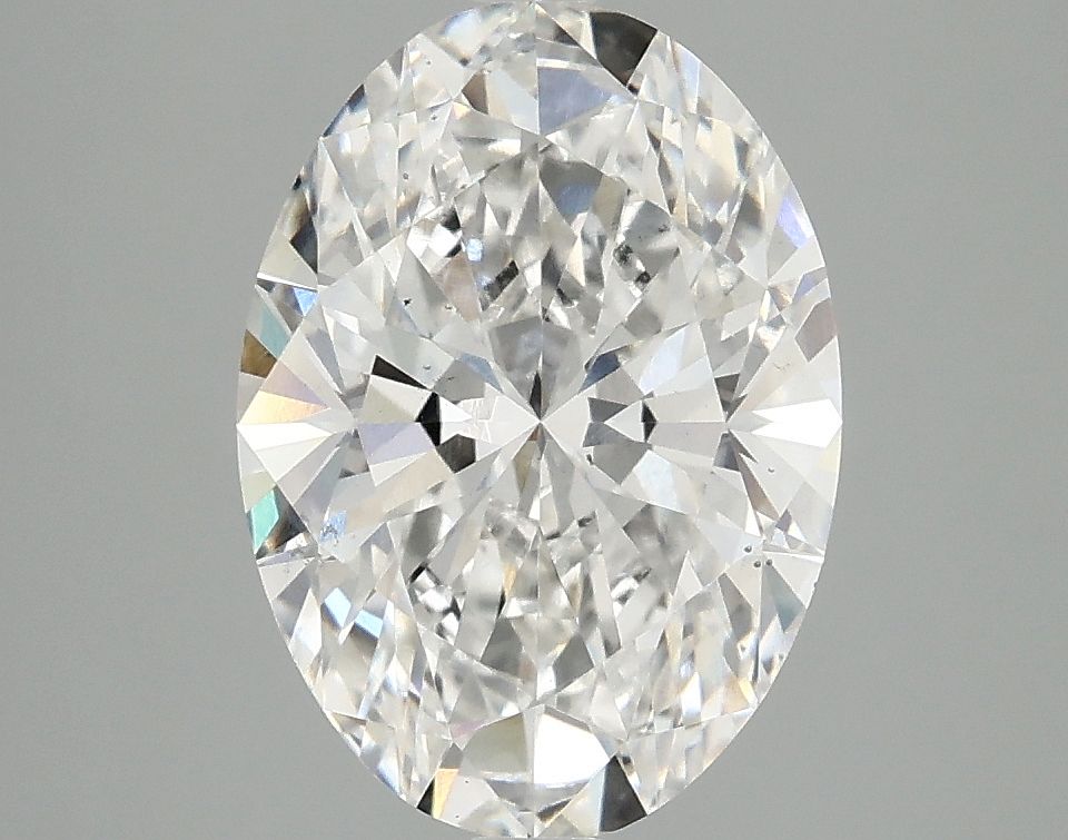 2.85 ct. oval Lab Grown Diamond front image