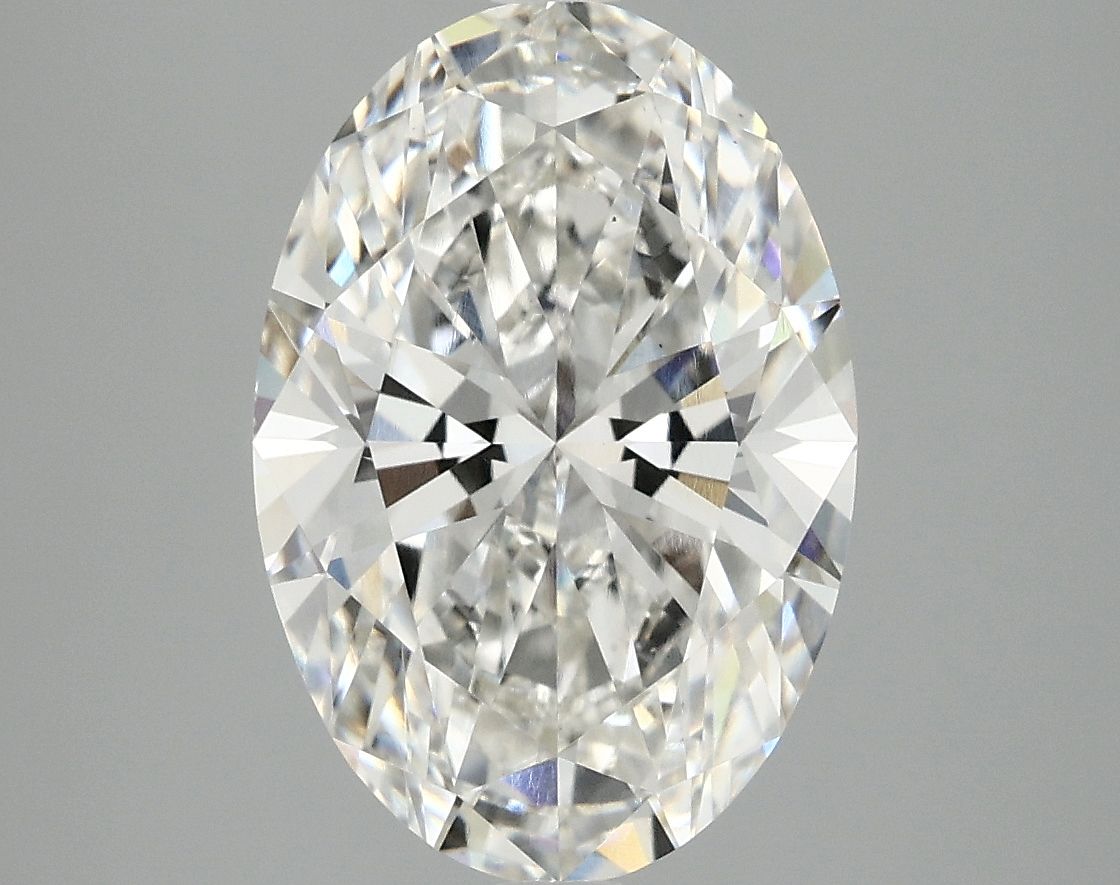 4.05 ct. oval Lab Grown Diamond front image