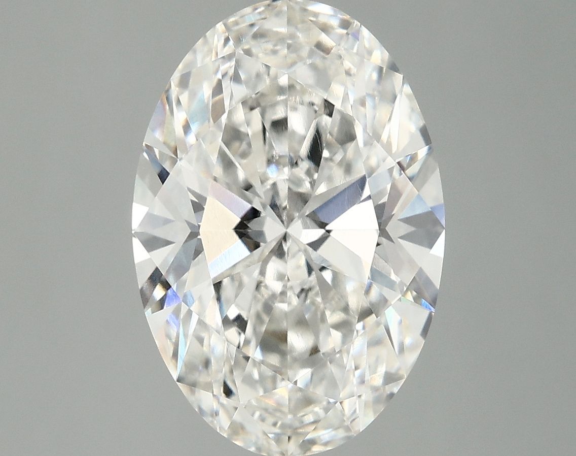 4.09 ct. oval Lab Grown Diamond front image