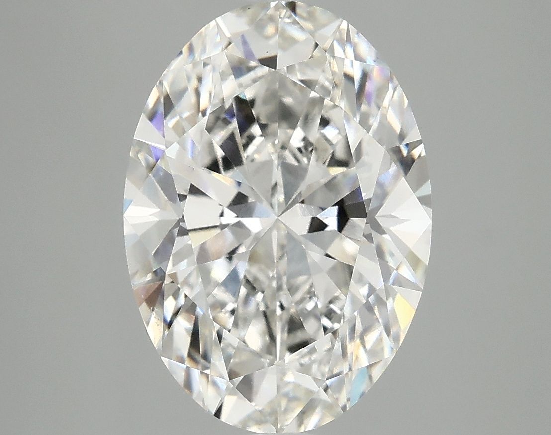 4.08 ct. oval Lab Grown Diamond front image