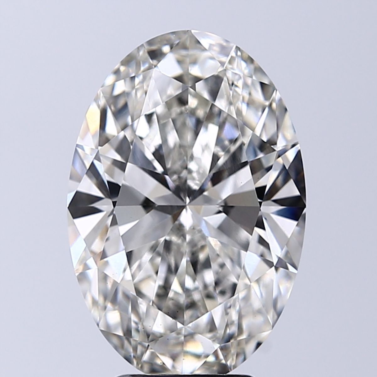 5.04 ct. oval Lab Grown Diamond front image