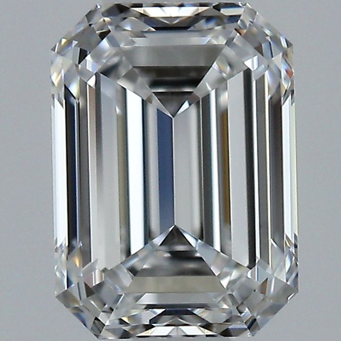 Diament szmaragdowy, 1.02 ct, D, VVS1