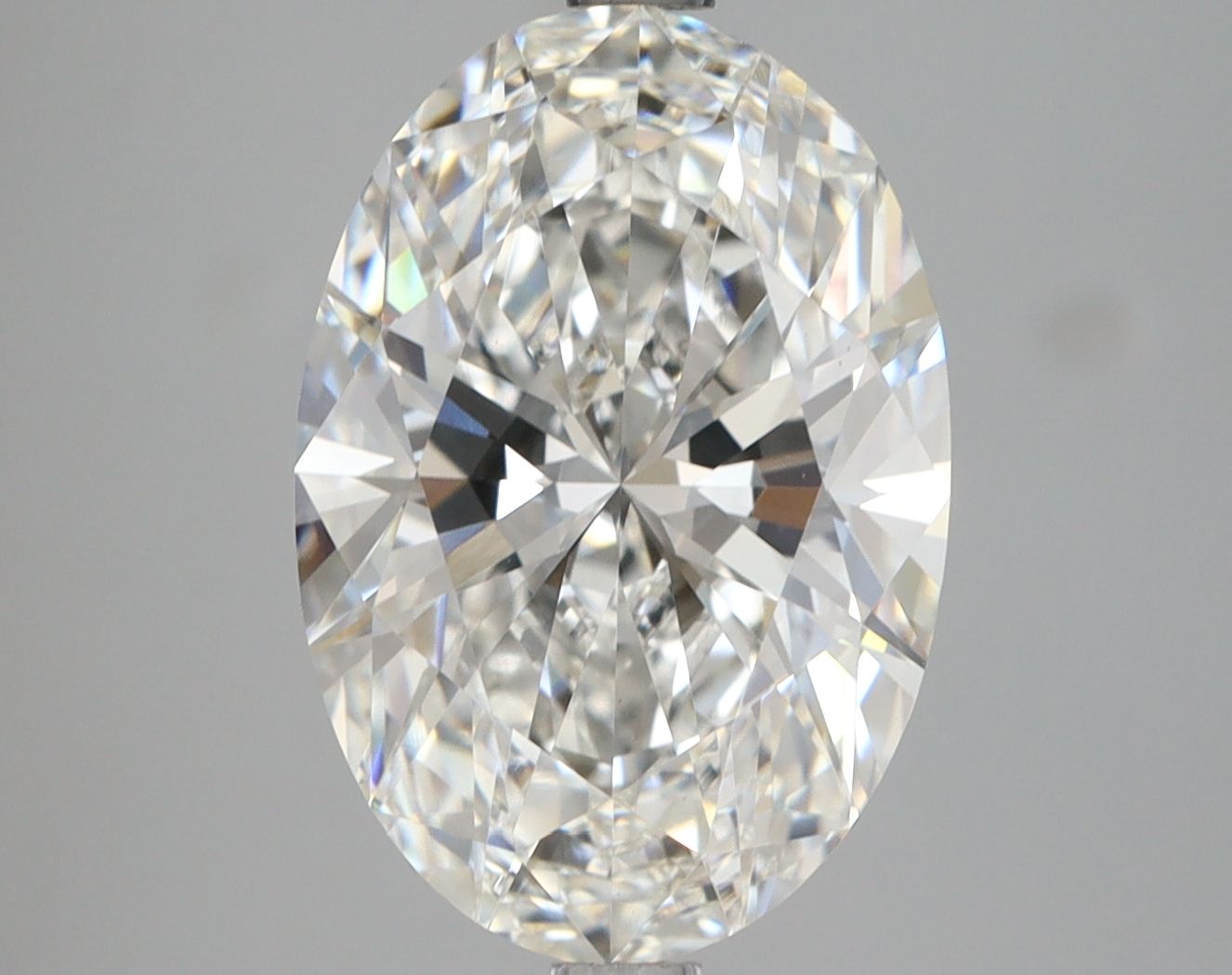 5.09 ct. oval Lab Grown Diamond front image