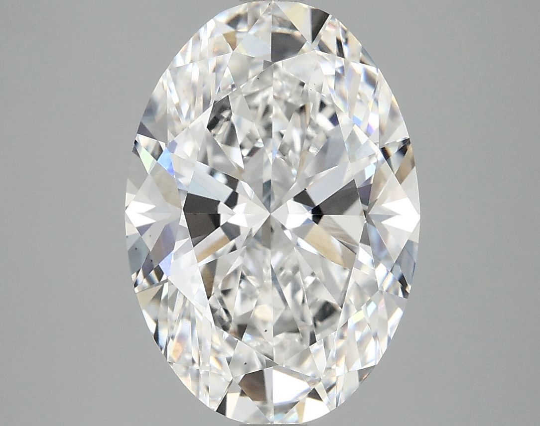 4.09 ct. oval Lab Grown Diamond front image