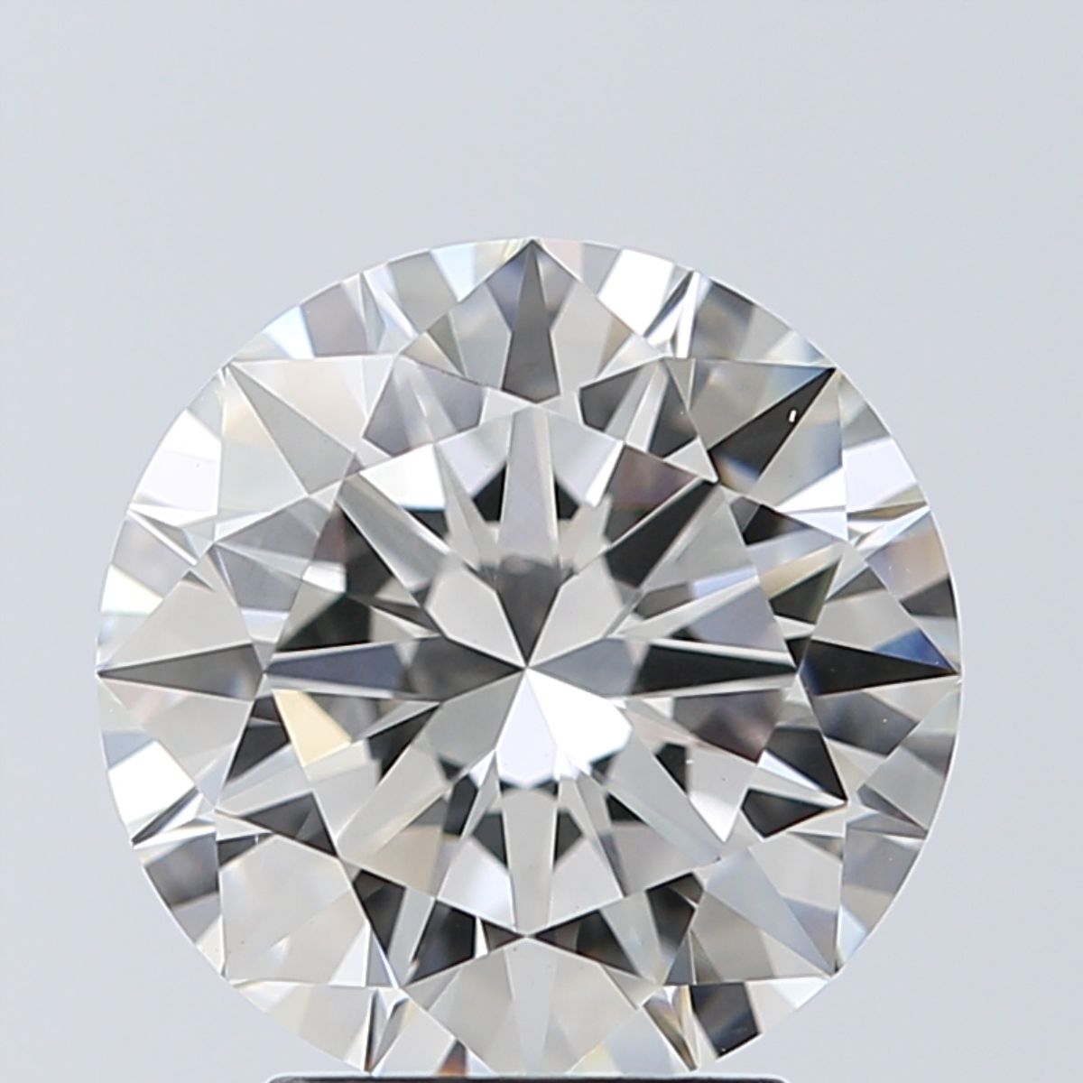 2.70 ct. round Lab Grown Diamond front image