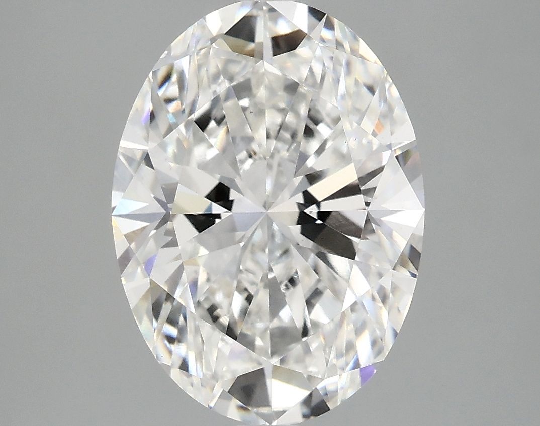 3.93 ct. oval Lab Grown Diamond front image