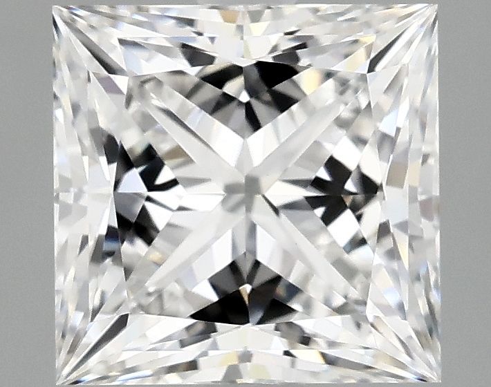2.10 ct. princess Lab Grown Diamond front image