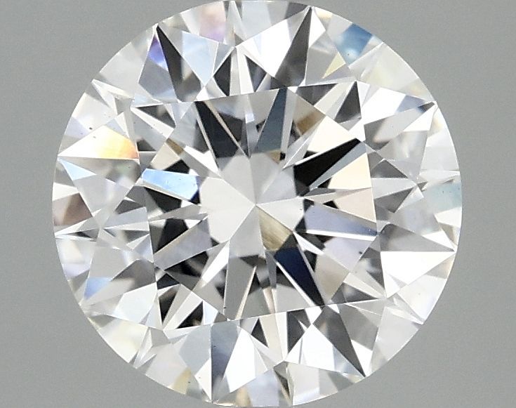 2.45 ct. round Lab Grown Diamond front image