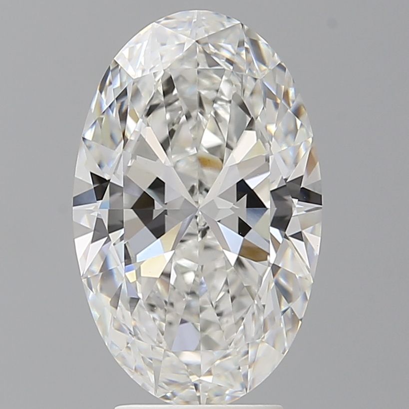 4.10 ct. oval Lab Grown Diamond front image