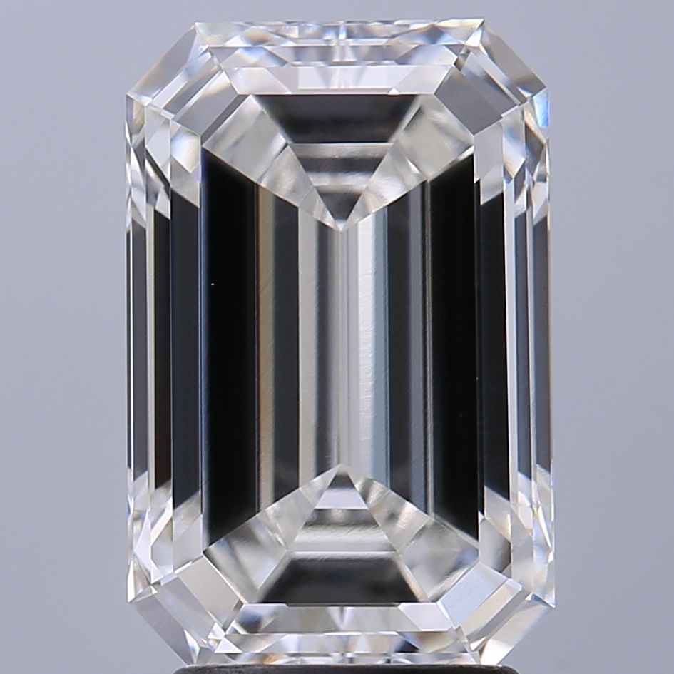 3.21 ct. emerald Lab Grown Diamond front image