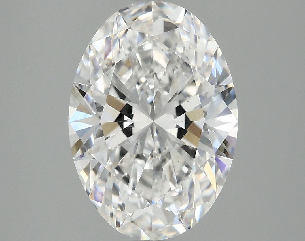 3.02 ct. oval Lab Grown Diamond front image