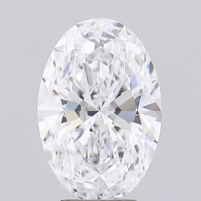 4.02 ct. oval Lab Grown Diamond front image