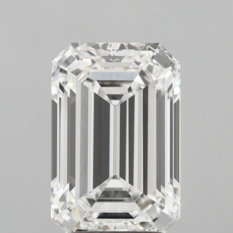 3.07 ct. emerald Lab Grown Diamond front image