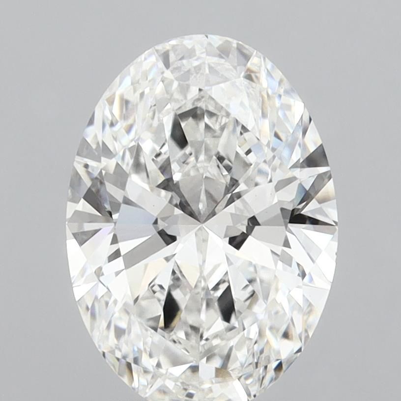 3.52 ct. oval Lab Grown Diamond front image