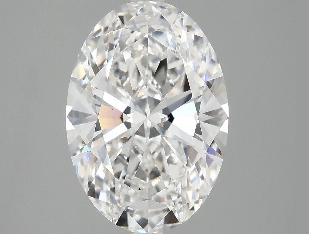 2.96 ct. oval Lab Grown Diamond front image