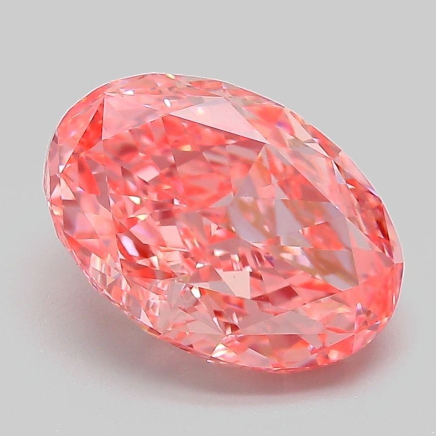 3.06 ct. oval Lab Grown Diamond front image
