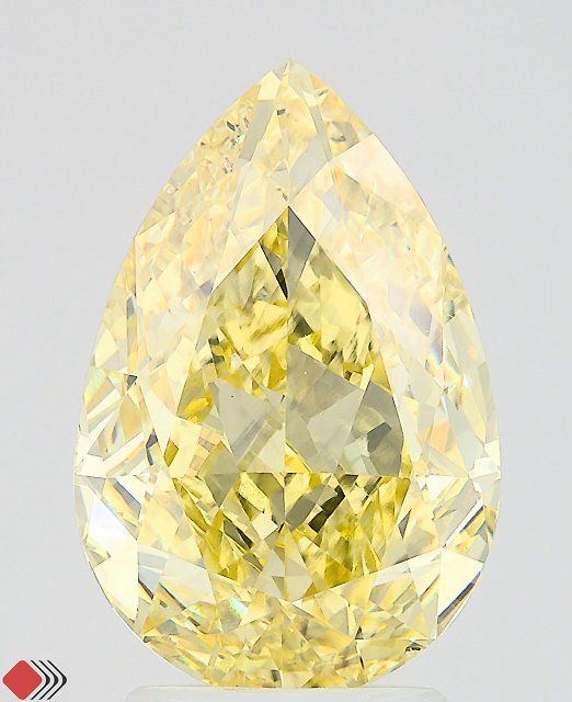 4.01 ct. pear Lab Grown Diamond front image