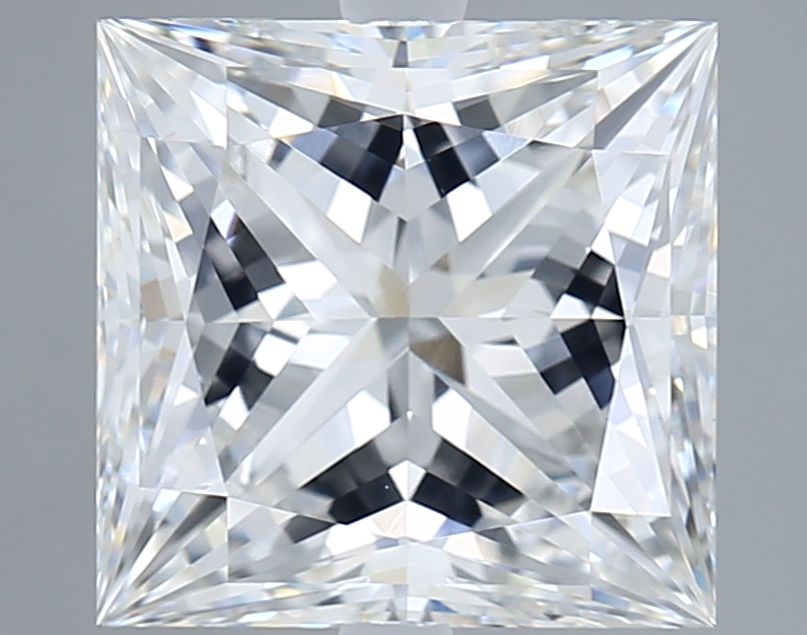 6.01 ct. princess Lab Grown Diamond front image