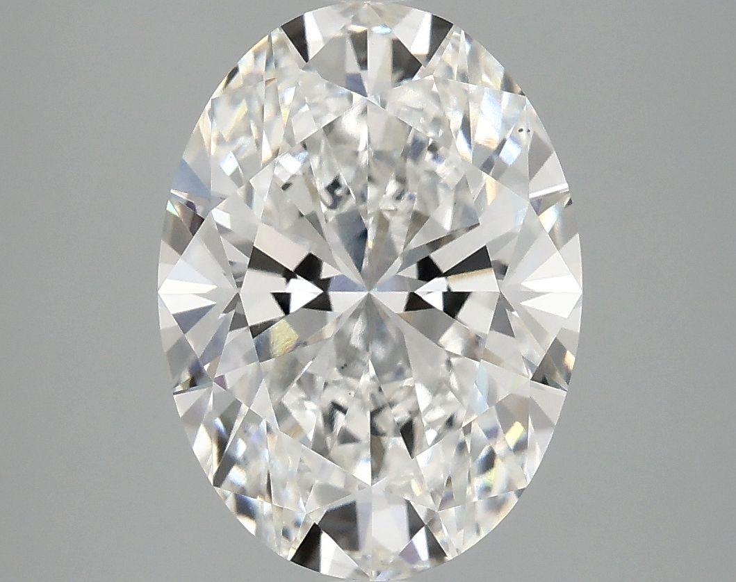 4.10 ct. oval Lab Grown Diamond front image