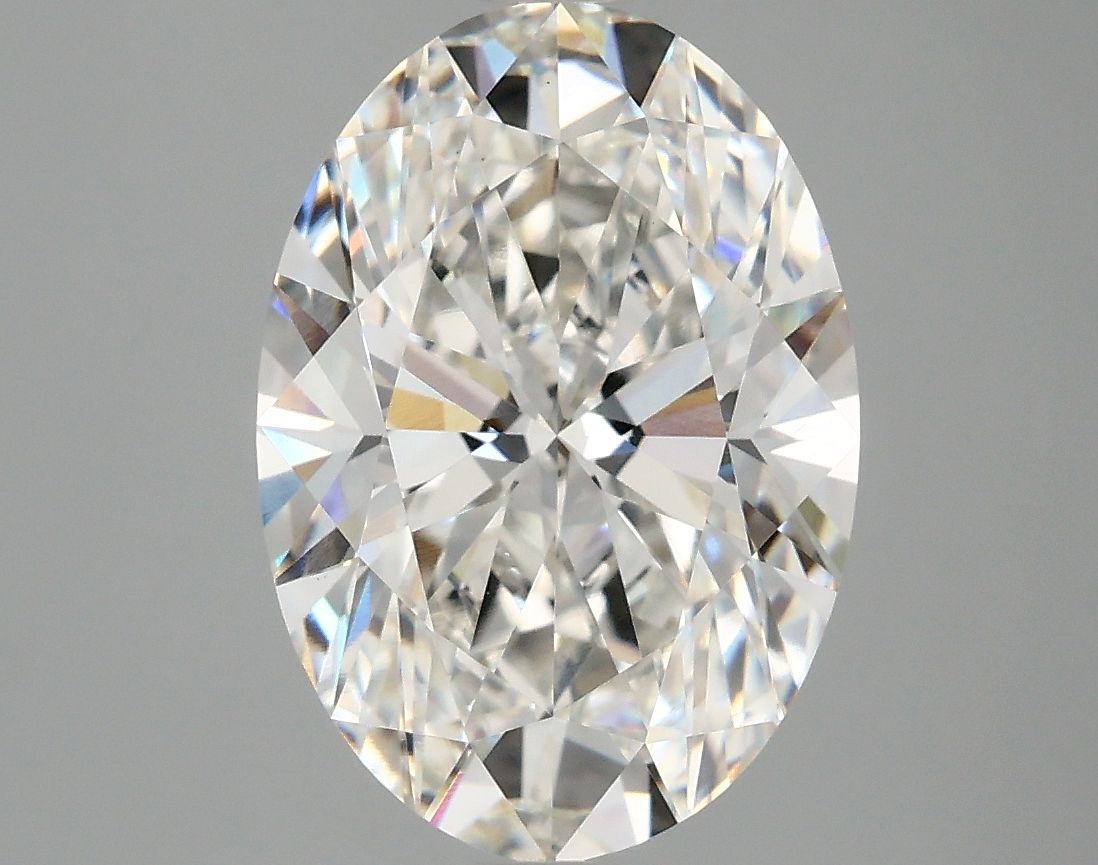 3.83 ct. oval Lab Grown Diamond front image