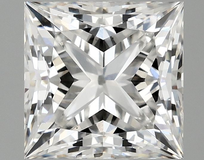2.09 ct. princess Lab Grown Diamond front image